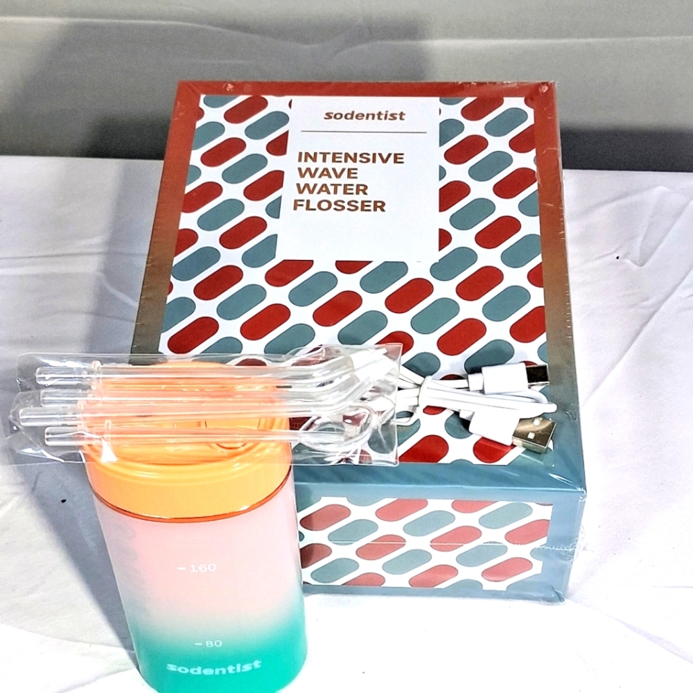 Intensive Wave Water Flosser - Charging Cord And Attachments Included New In Box